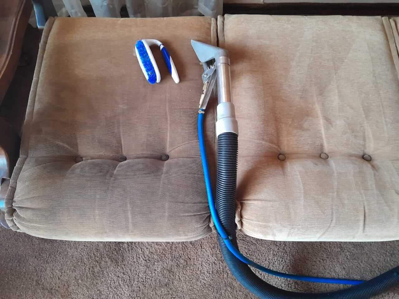 Couch deep cleaning